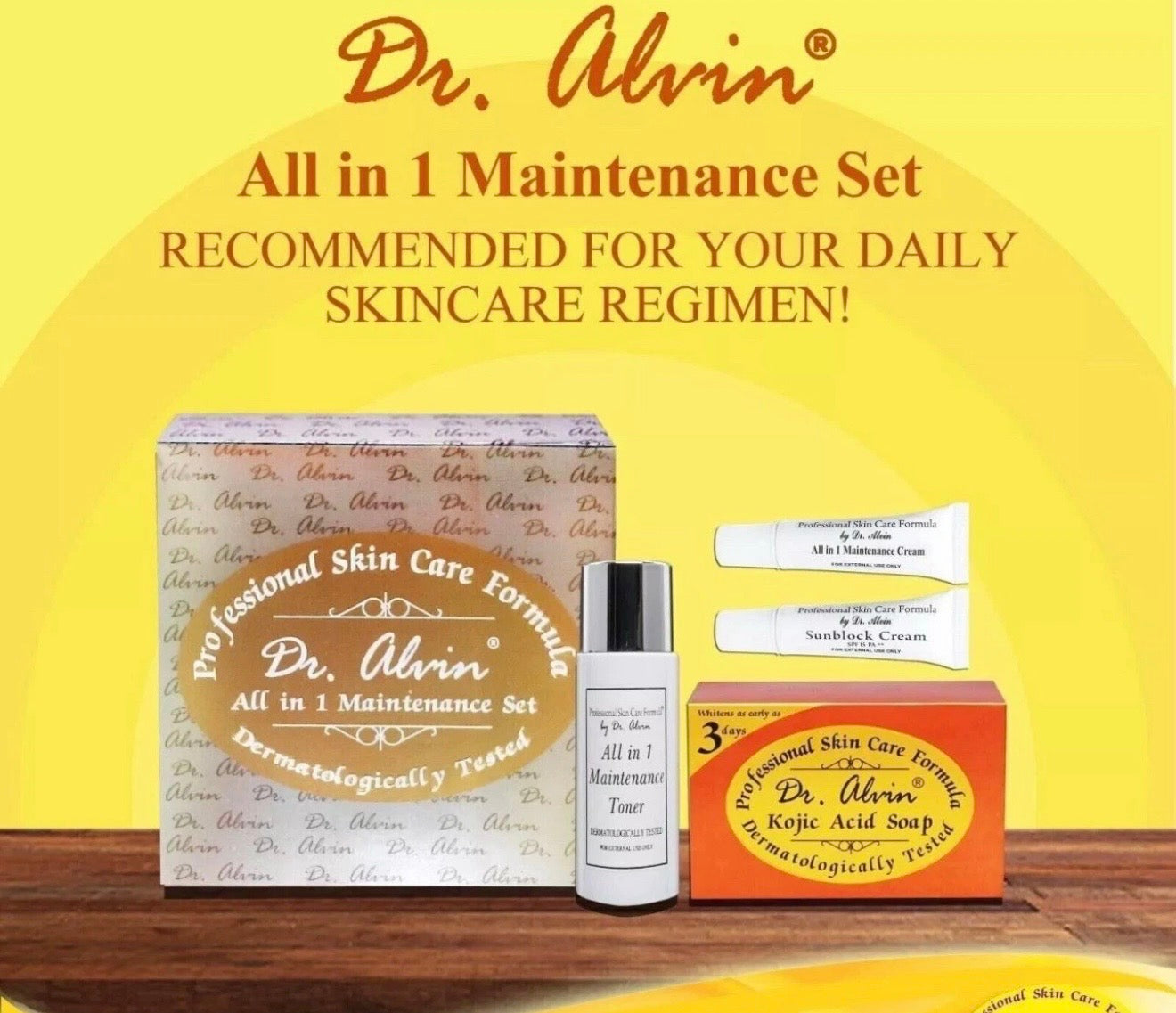 Dr. Alvin All in 1 Maintenance Set