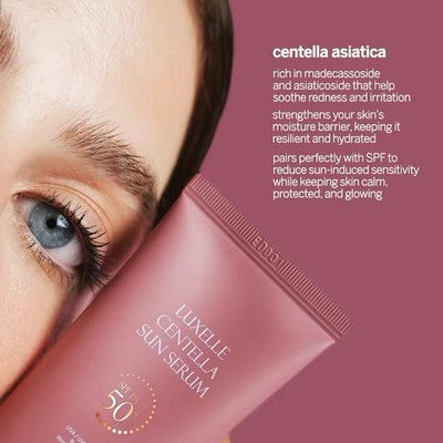 Luxelle Centella Sun Serum SPF 50+ PA++++ (50ml)