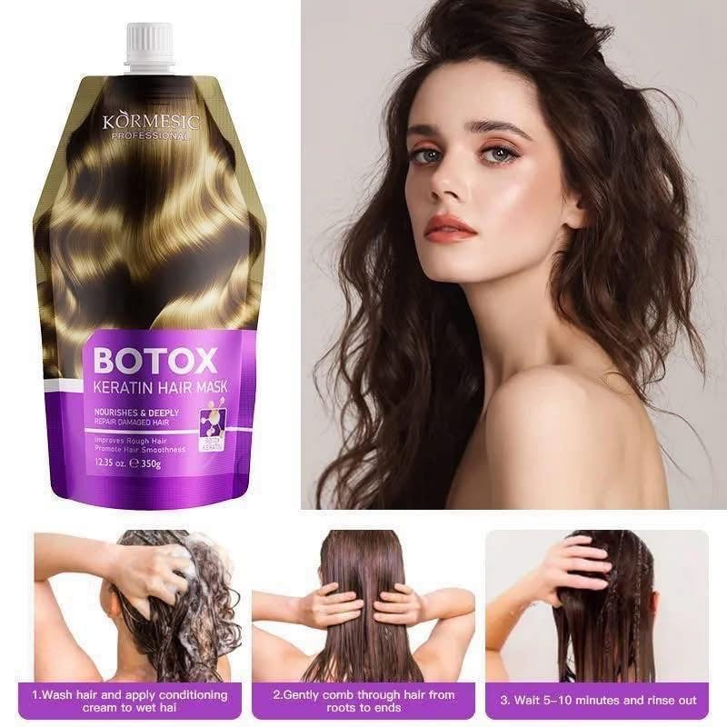 Kormesic Argan Oil Botox Keratin Hairmask Set 350g each