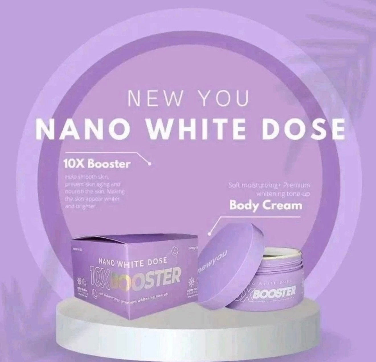 NEW YOU Nano White Dose 10X Booster Body Cream 230g