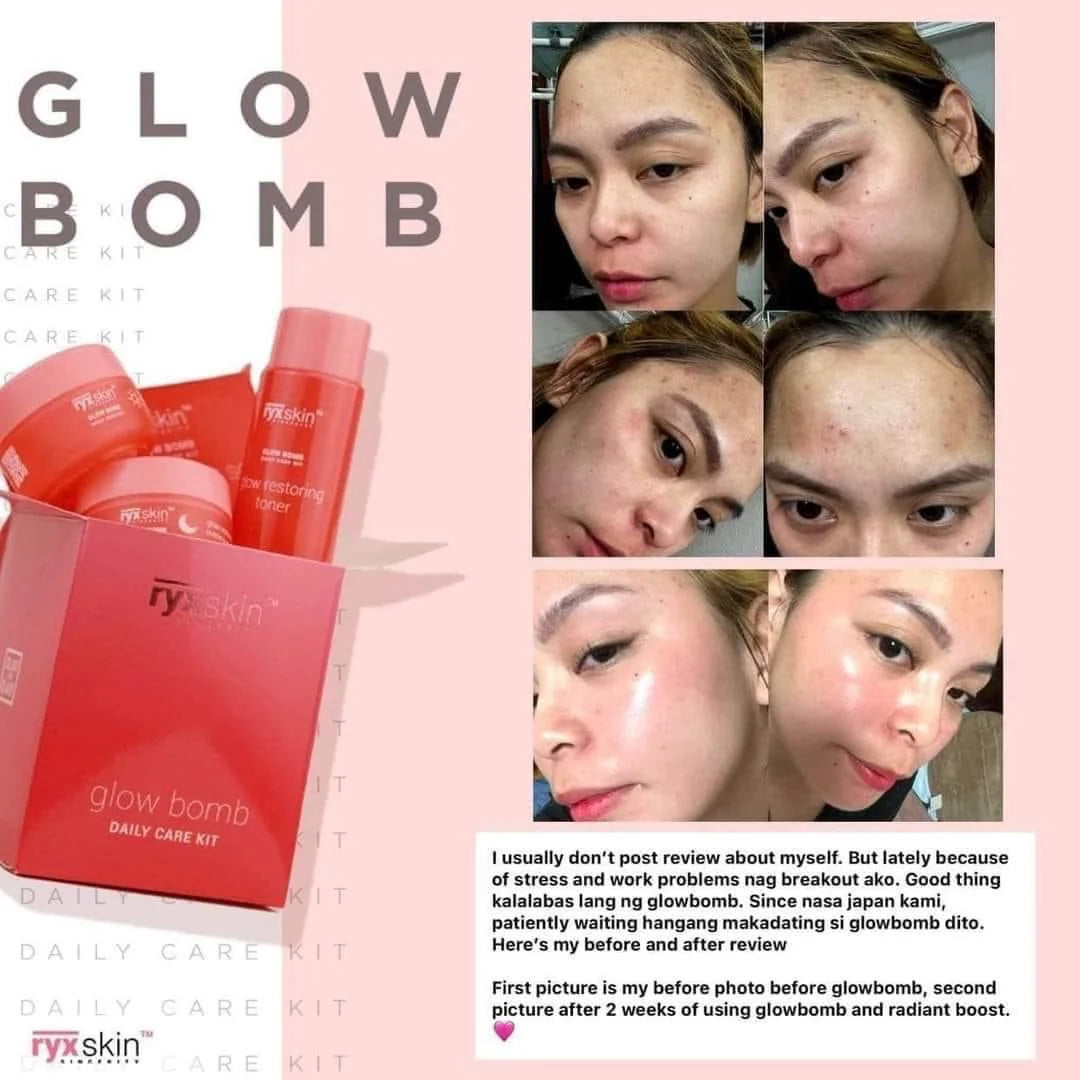 Ryx Skin Glow Bomb Daily Care Kit