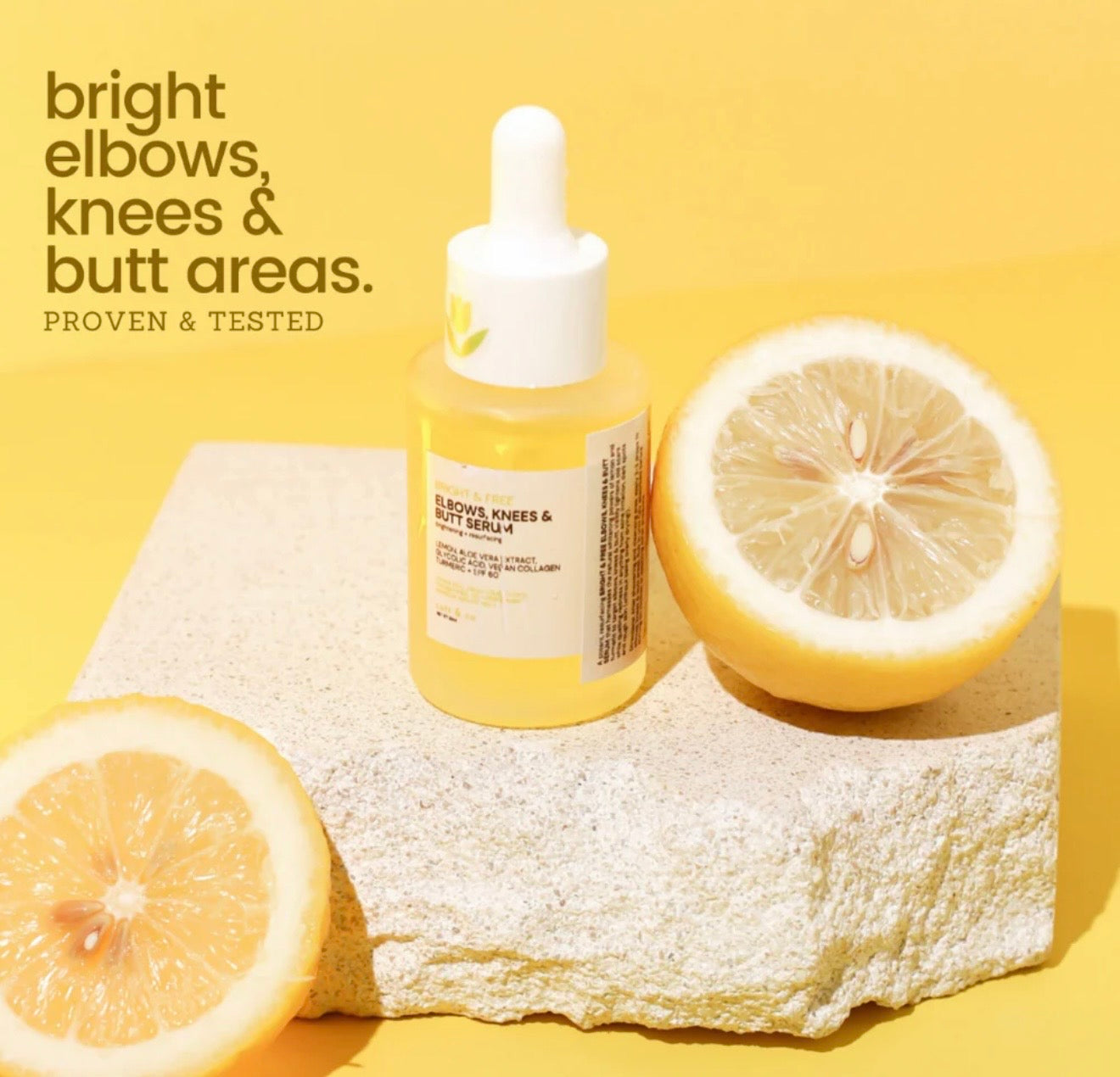 Catt & Co. Bright & Free Elbows, Knees, & Butt Serum
