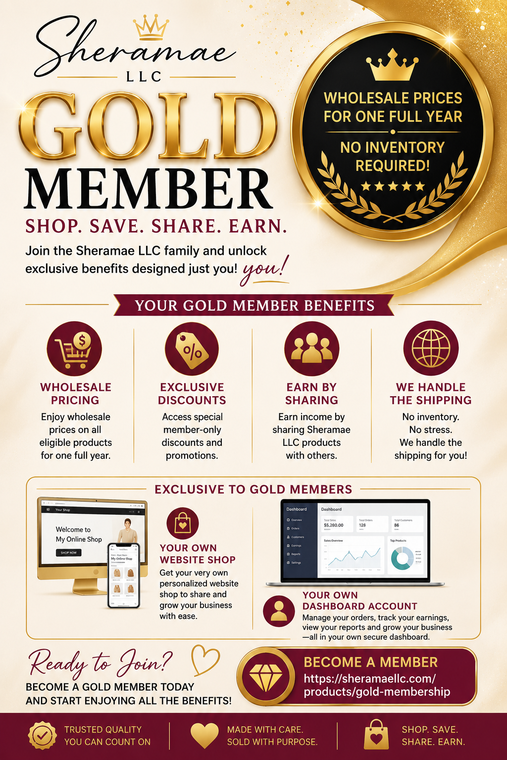 Gold membership