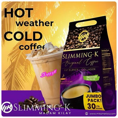 Slimming-K Orginal Coffee Jumbo Pack 30 sachet