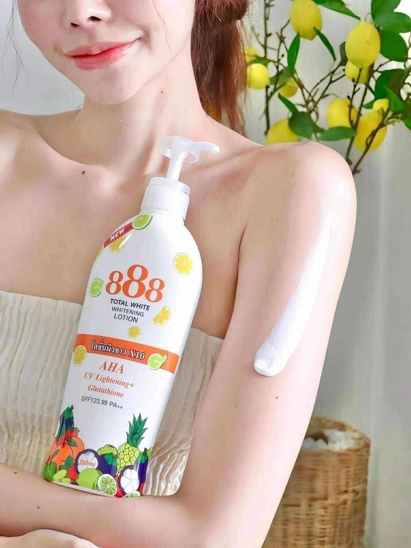 888 Total White Lotion SPF 123 PA+++, 500ml