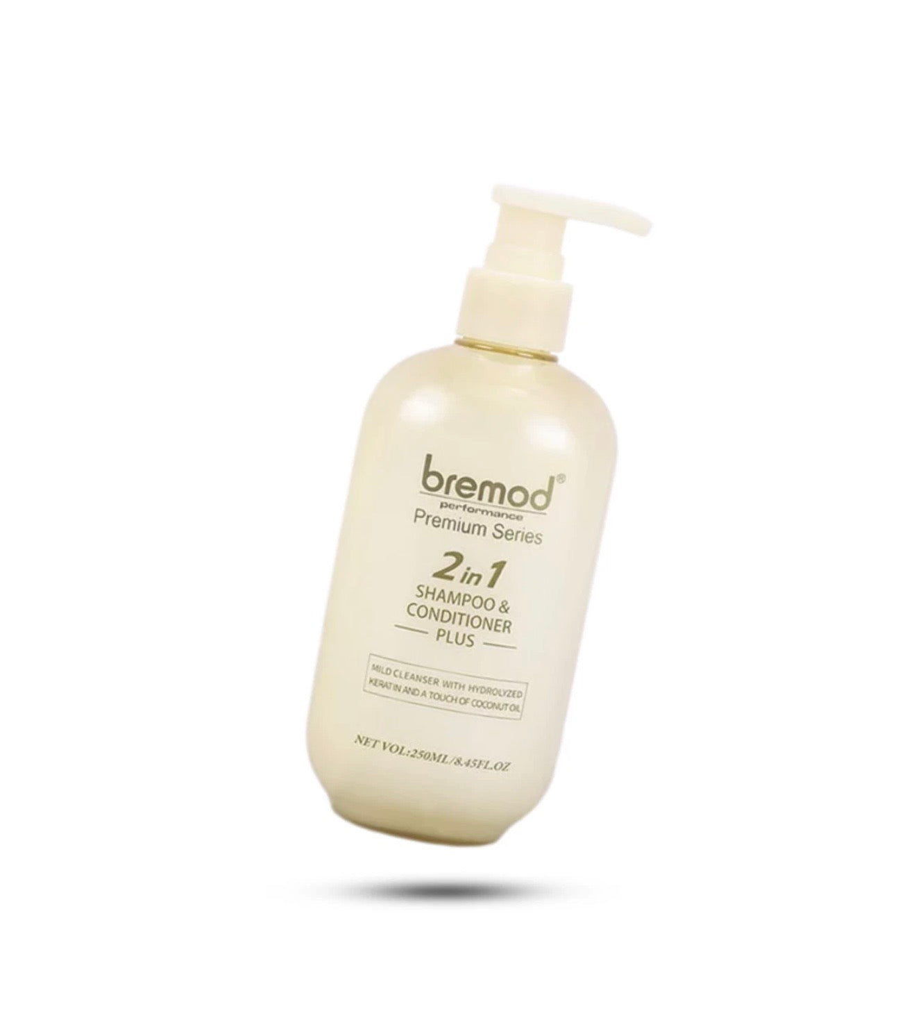 Bremod Premium 2-in-1 Shampoo Conditioner – Mild Daily Hair Cleanser 250ml