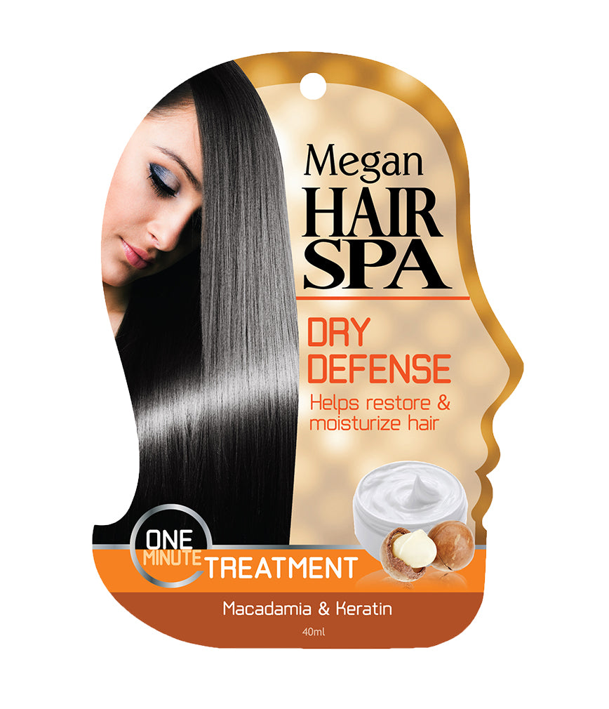 Megan Hair Spa Dry Defense Keratin 40Ml