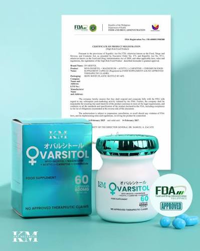 Kat Melendez Ovarsitol 600mg 60 Capsules