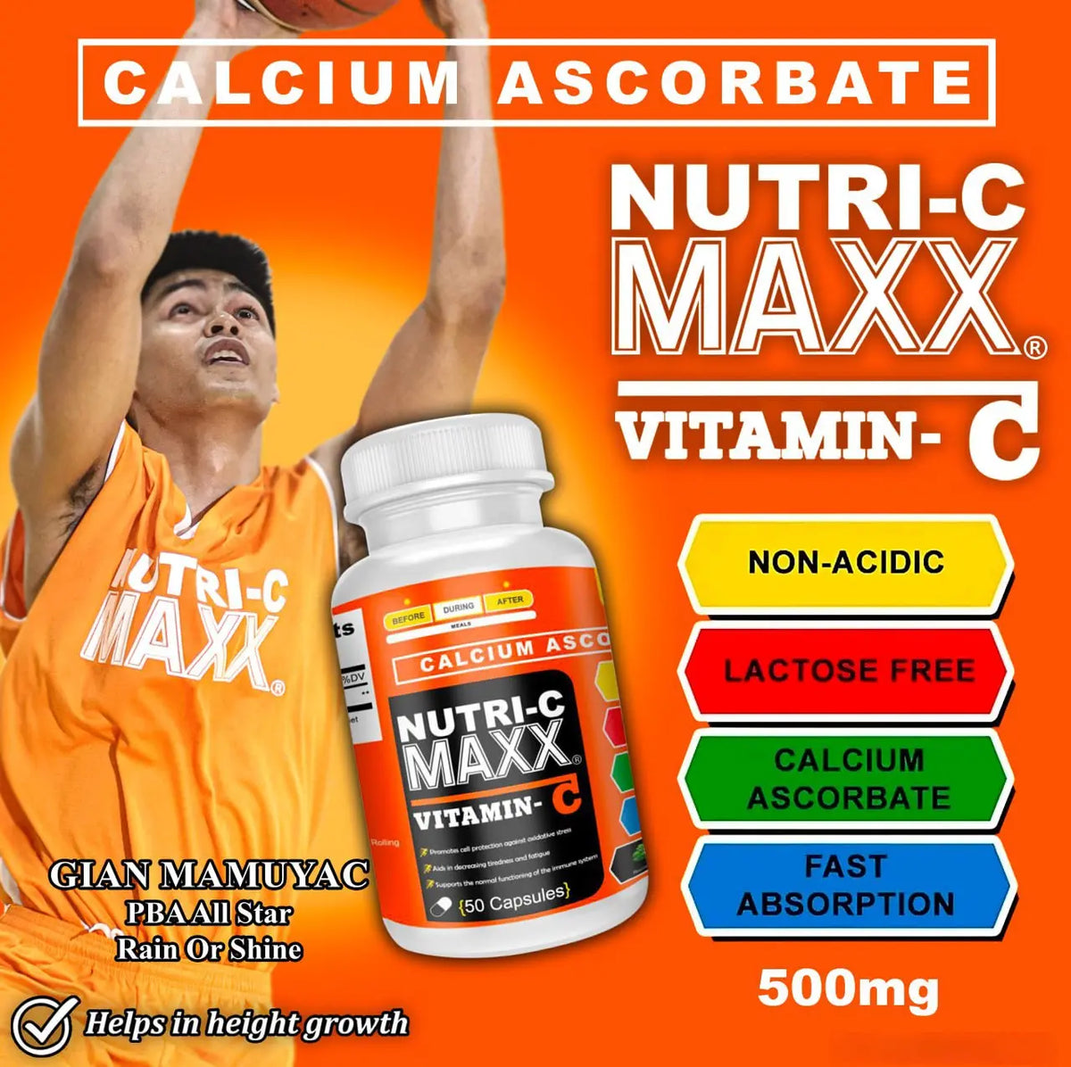 Nutri-Ca Maxx Vitamin C 50 capsule