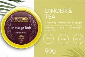 Creations Massage Rub GINGER & TEA