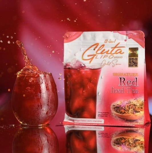 Gluta Lipo Red Iced Tea 10 sachet