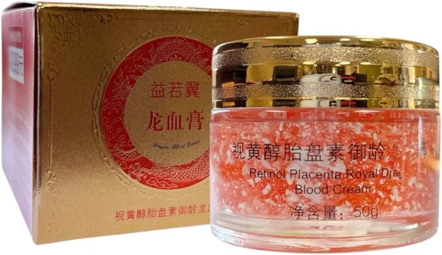 Dragon Blood Cream – Retinol Placenta Yuling Cream (50g) for Deep Hydration & Skin Nourishment