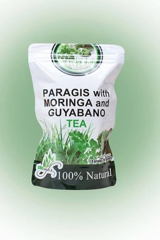 Paragis with Moringa and Guyabano Tea 20 sachet