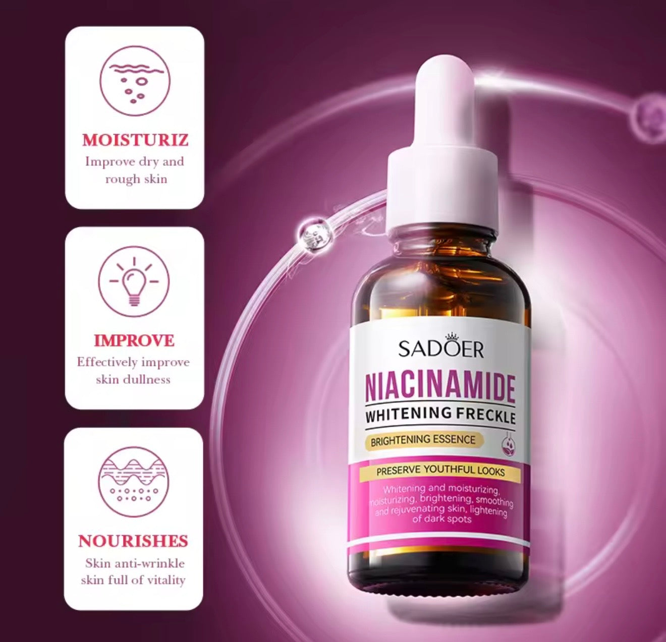 SADOER Niacinamide Whitening Freckles 30ml