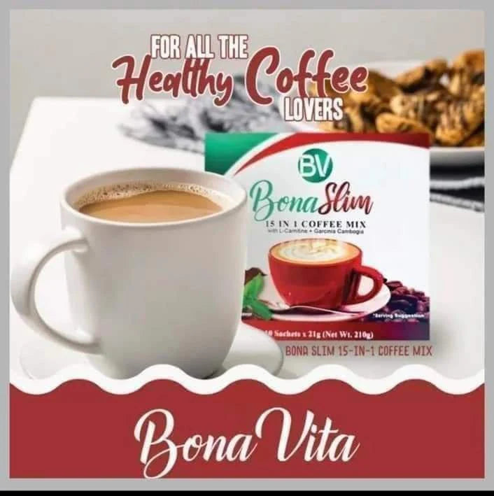 Bona Slim 15 in 1 Coffee Mix