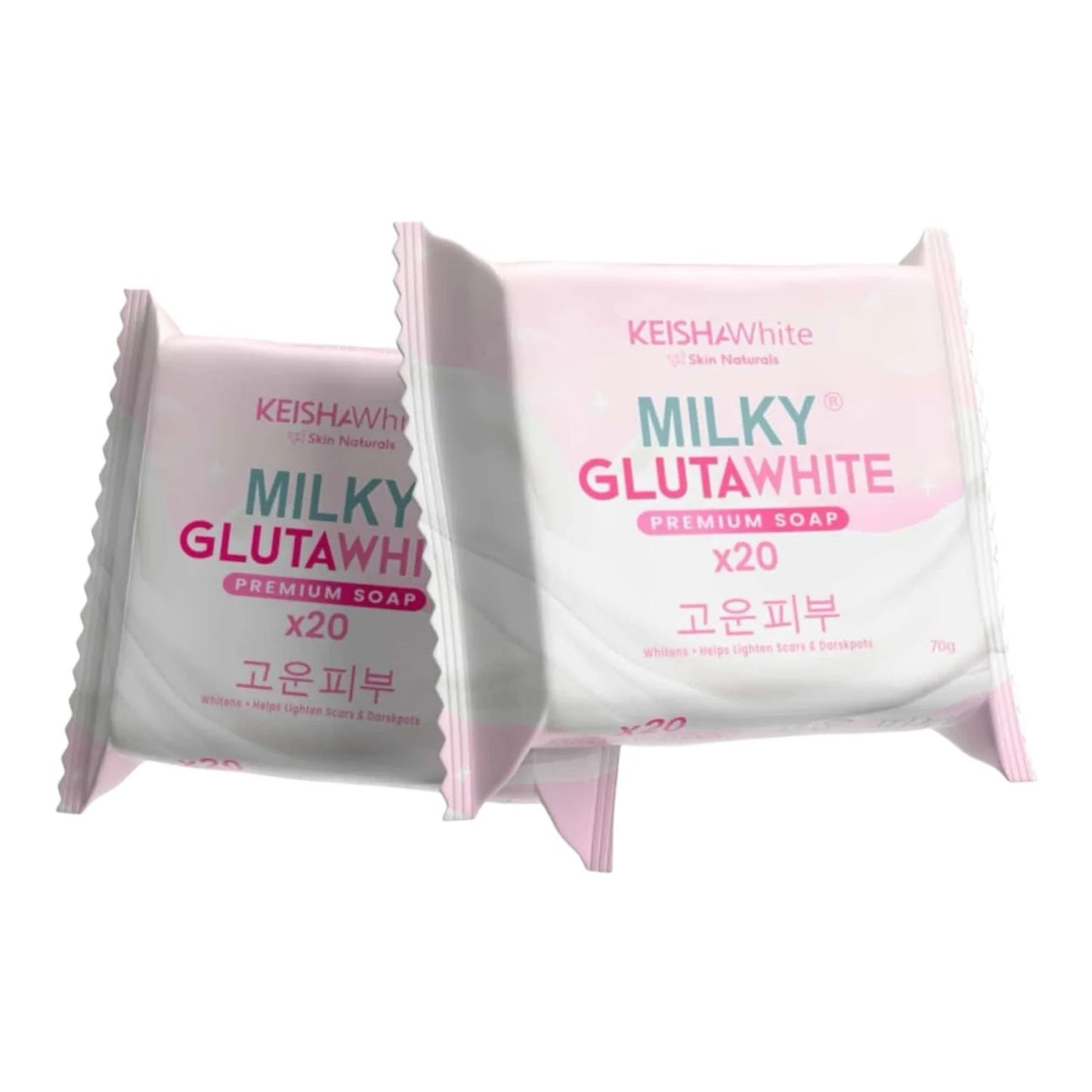 Keisha White - Milky GlutaWhite Premium Soap X20 - 75g - ( 1 pc only )
