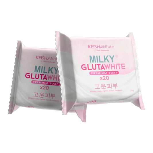 Keisha White - Milky GlutaWhite Premium Soap X20 - 75g - ( 1 pc only )
