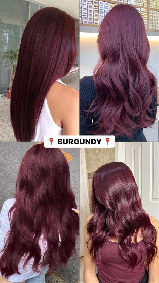 Bremod Hair Color Burgundy 3pcs (Colourant, Oxidizer, Serum)