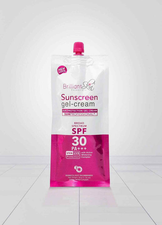Brilliant Skin Essentials Sunscreen gel-cream SPF30 Sachet (50g)