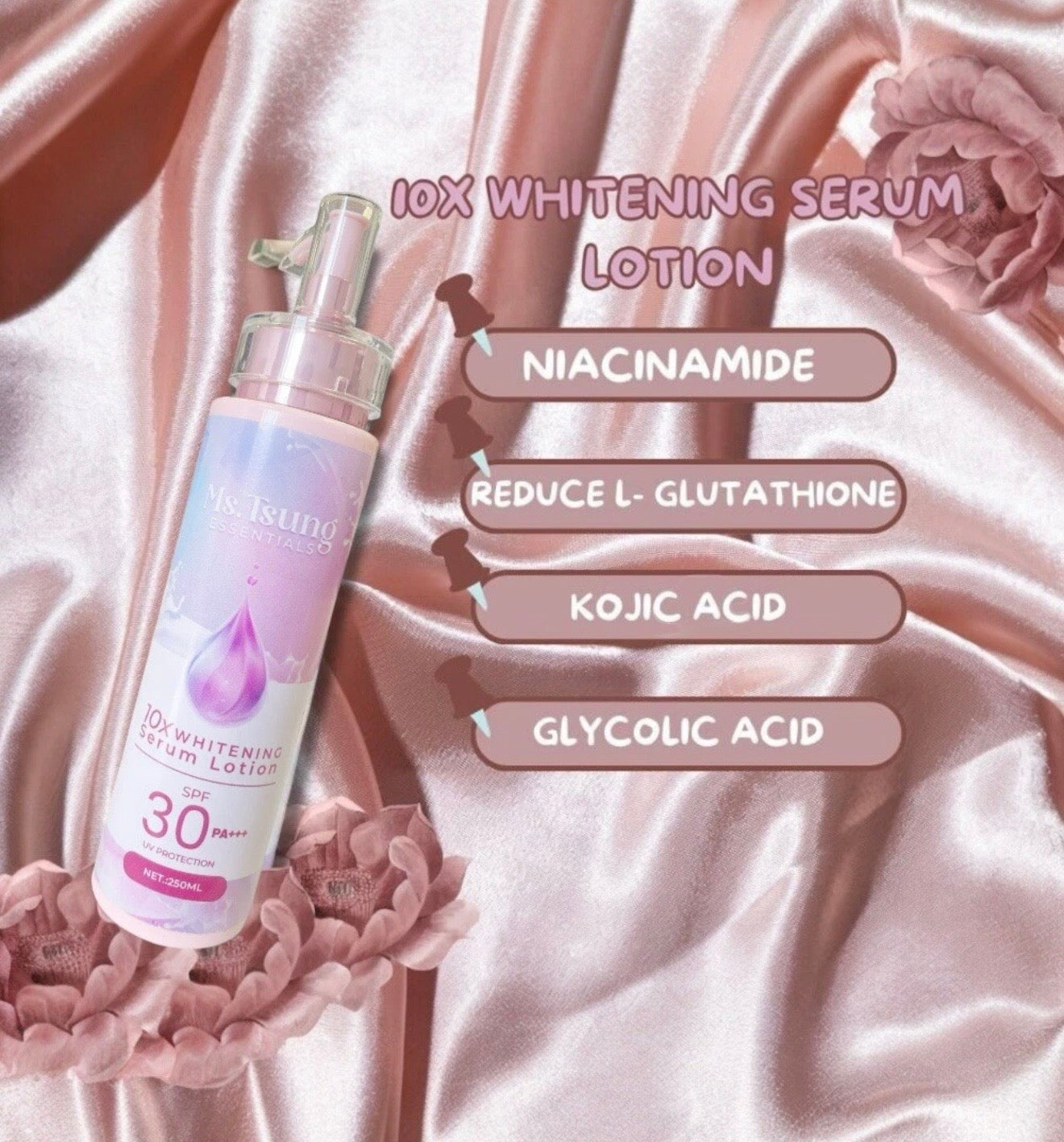 Ms. Tsung Essentials Serum Lotion SPF 30, 250ml