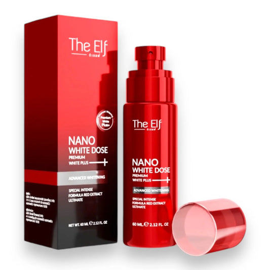 ELF Nano White Dose Premium Advance Whitening Dark Spots Red Extract 60ml SET