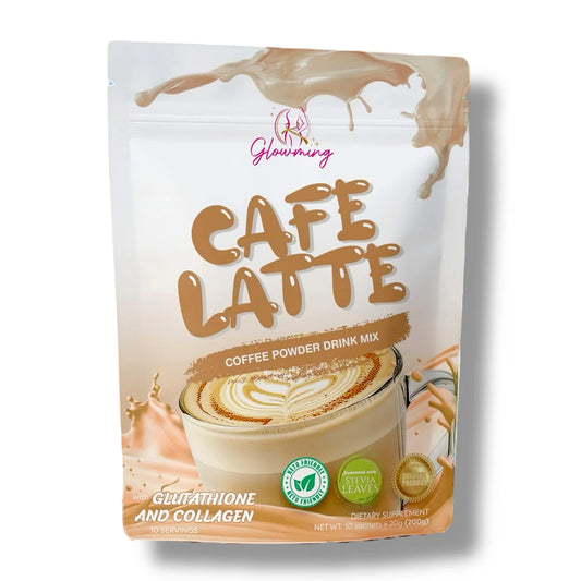 Glowming - CAFE LATTE - Coffee Powder Drink Mix 10 sachet x 20g