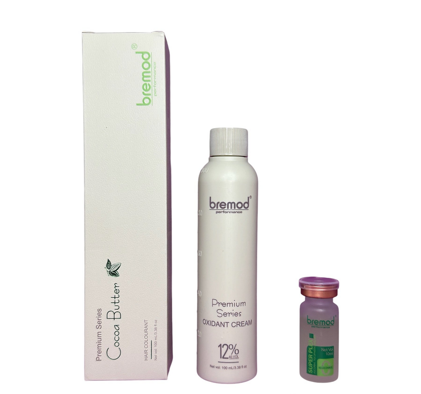 Bremod Hair Color Milktea Ash 8.17 3pcs (Colourant, Oxidizer, Serum)