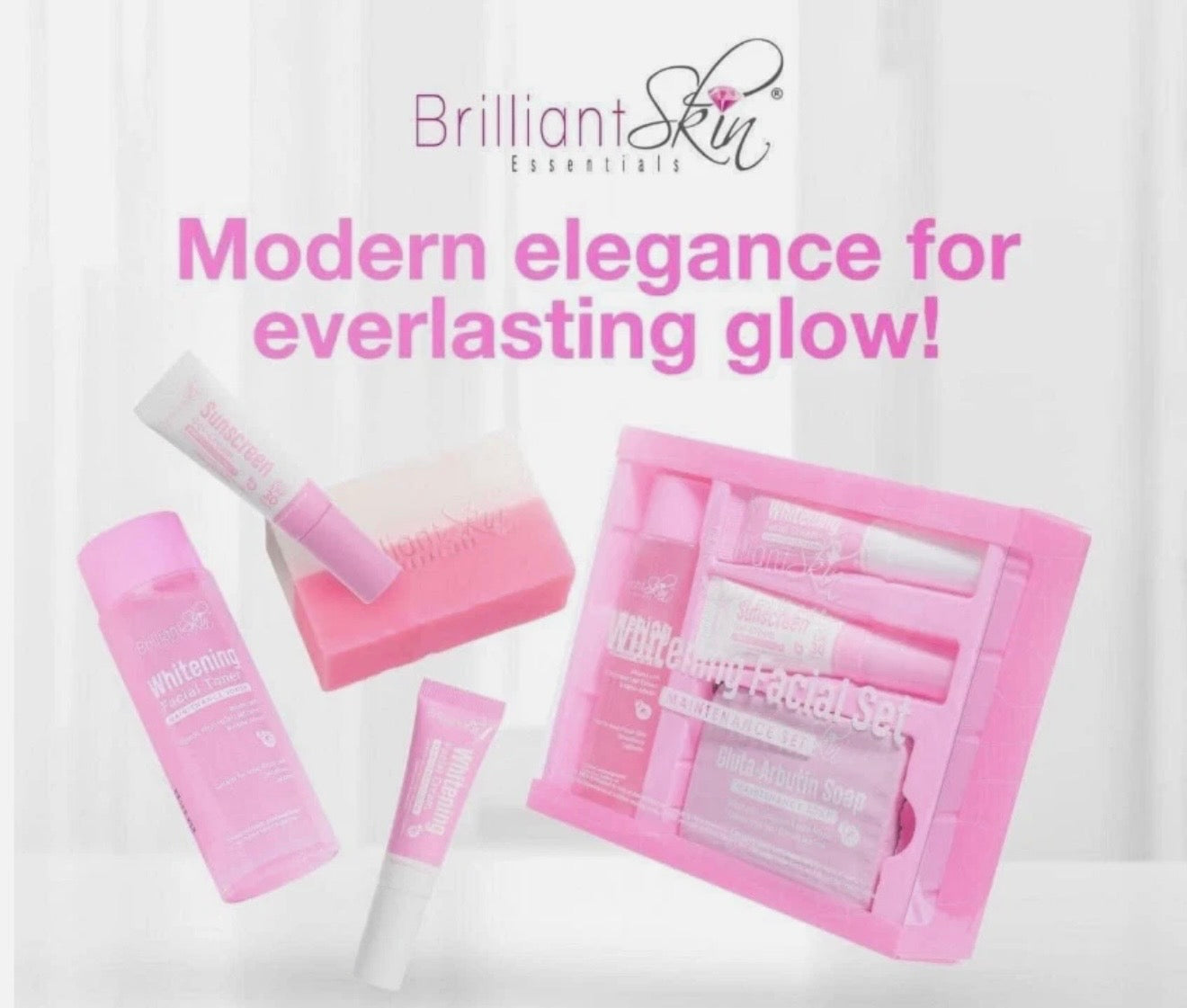 Brilliant Skin Whitening Facial Set Maintenance