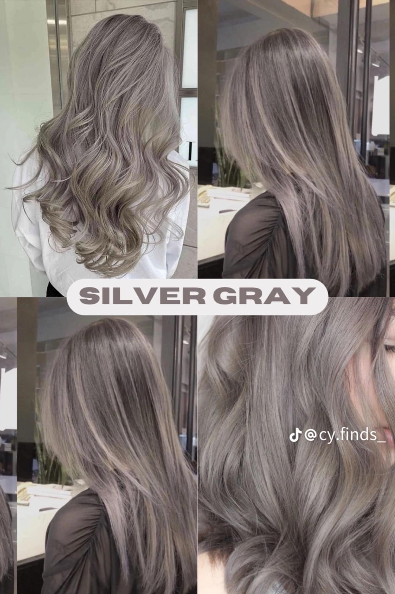 Bremod Hair Color Silver Gray 3pcs (Colourant, Oxidizer, Serum)
