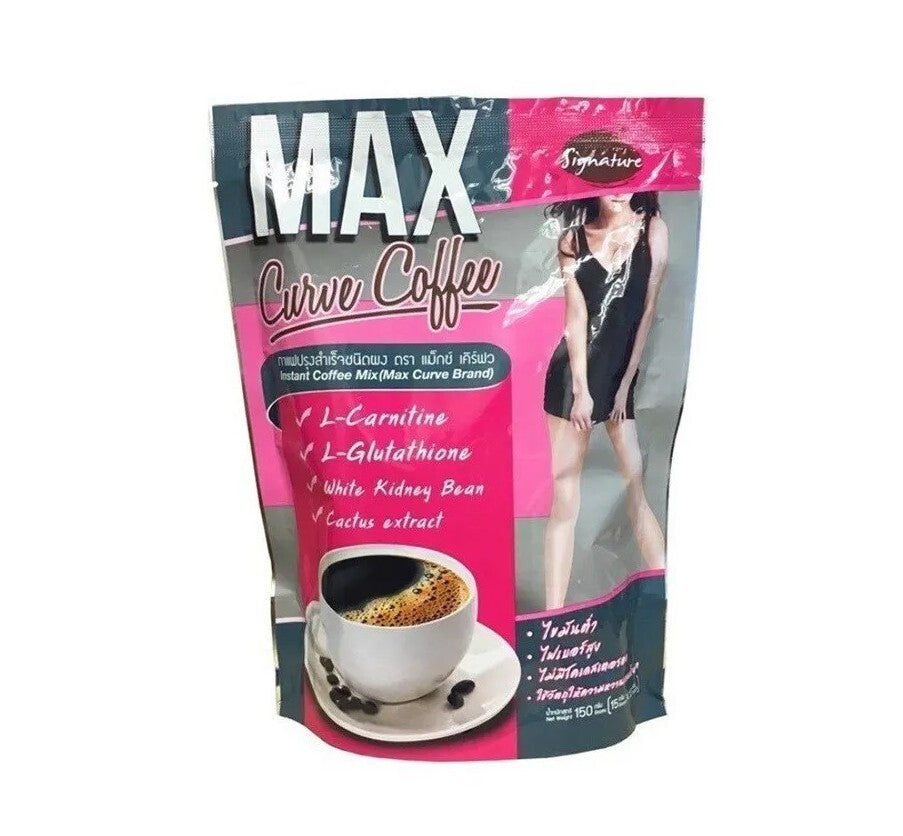MAX Curve Coffee 10 Sachetsx15g