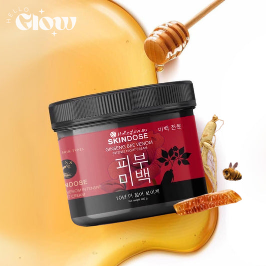 SKIN DOSE - Ginseng Bee Venom Intense Night Cream 400g