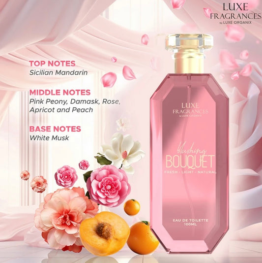 LUXE ORGANIX Fragrances Blushing Bouquet Eau De Toilette 100ml