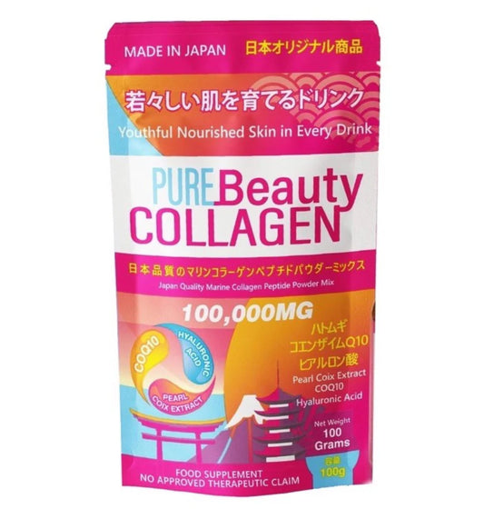 Pure Beauty Collagen 100,000mg Made in Japan