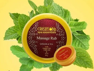 Creations Massage Rub  GINGER & TEA