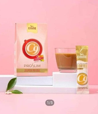 PRO SLIM C9 Coffee Mix Gold w/ Collagen & Natural Extracts - 10 Sachets