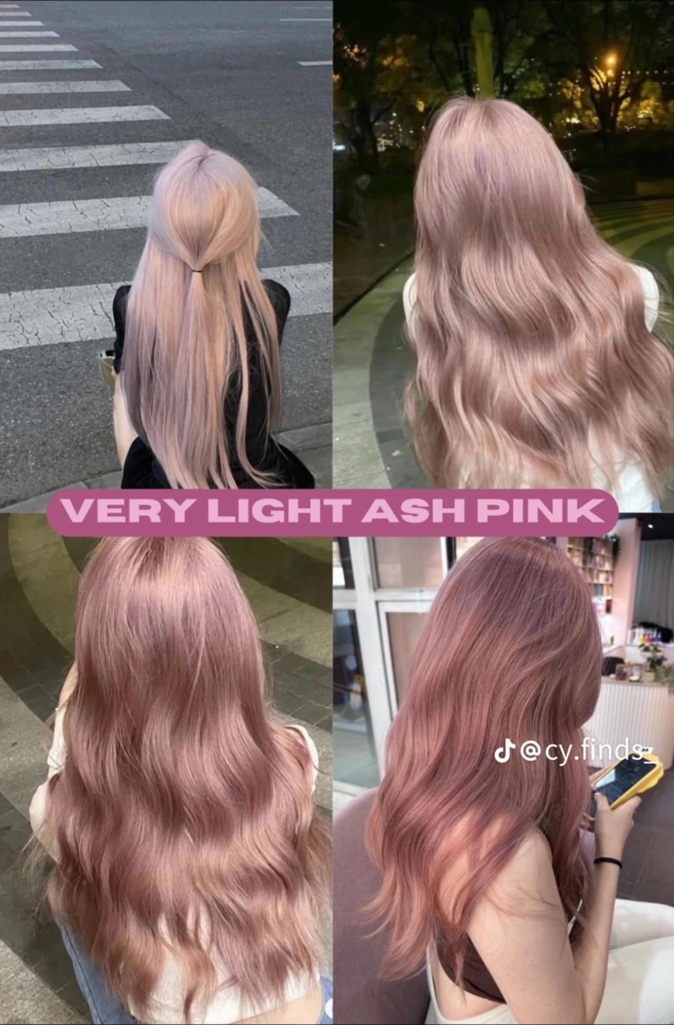 Bremod Hair Color Very Light Ash Pink 3pcs (Colourant, Oxidizer, Serum)