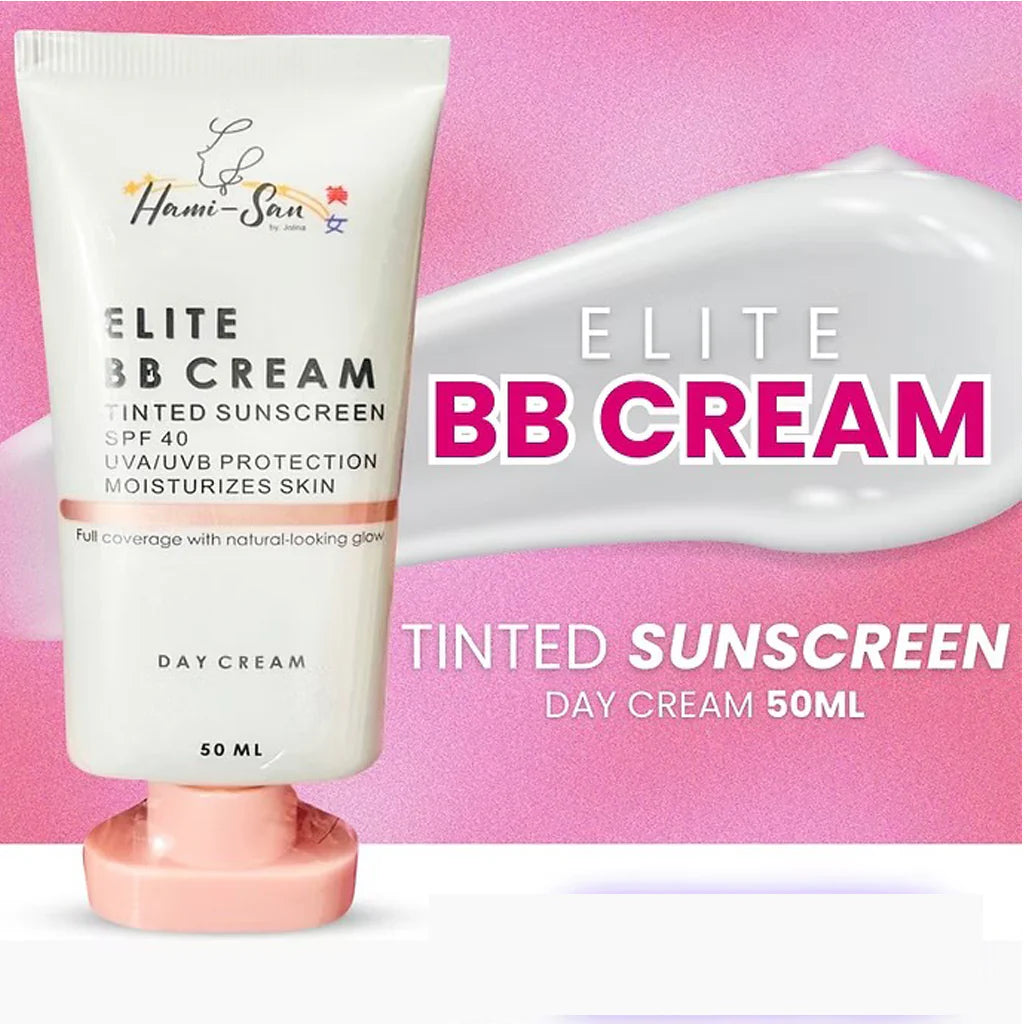 HamiSan ELITE BB CREAM – Tinted Sunscreen Day Cream With SPF 40 (50ml)