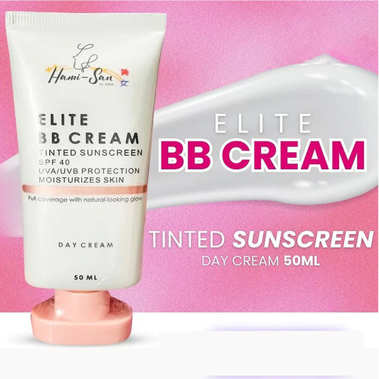 HamiSan ELITE BB CREAM – Tinted Sunscreen Day Cream With SPF 40 (50ml)