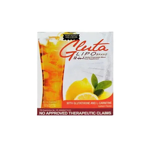 Gluta Lipo Lemon Juice 10 sachet