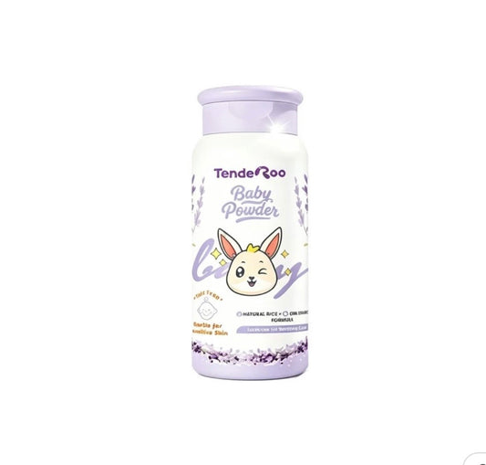 Tenderoo Baby Sweat-Absorbing Anti-Rash Powder Sensitive skin Rice Corn Starch