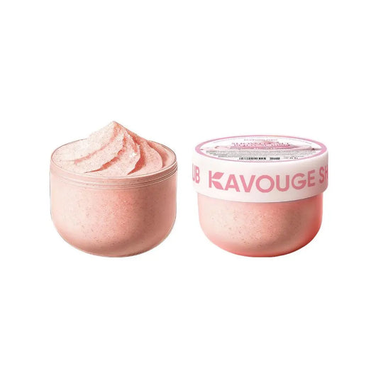 Kavouge Shower Salt Body Scrub 300g Milk Scent