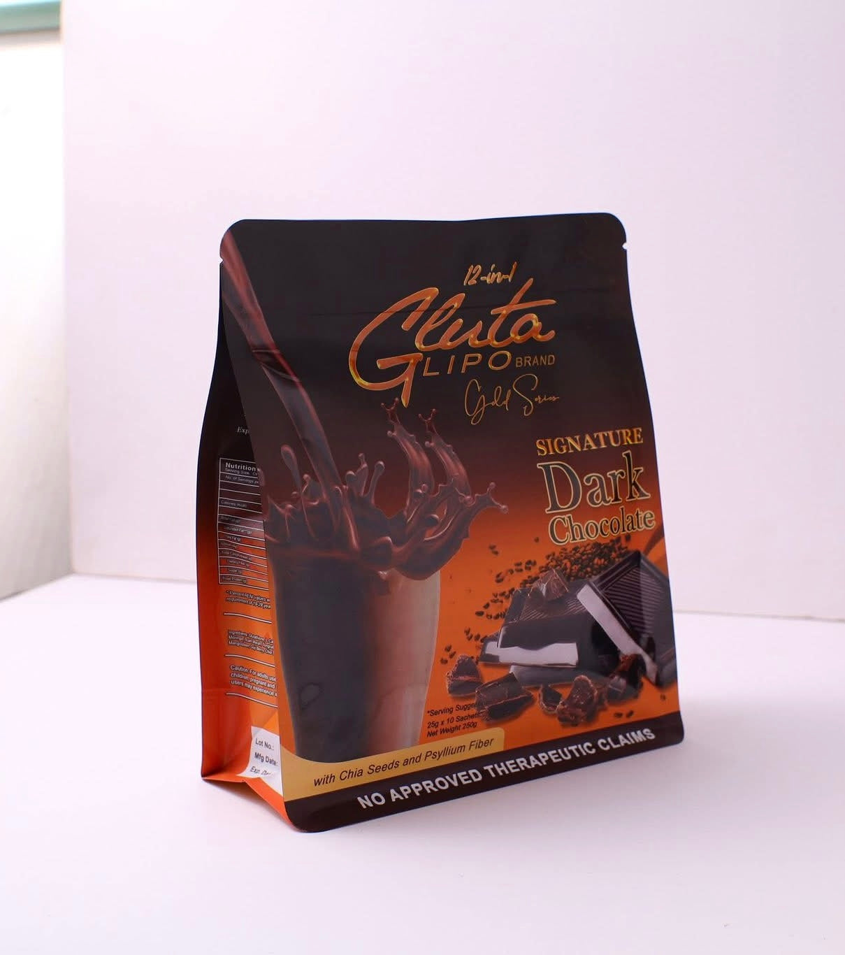 Gluta Lipo Signature Dark Chocolate 10 sachet
