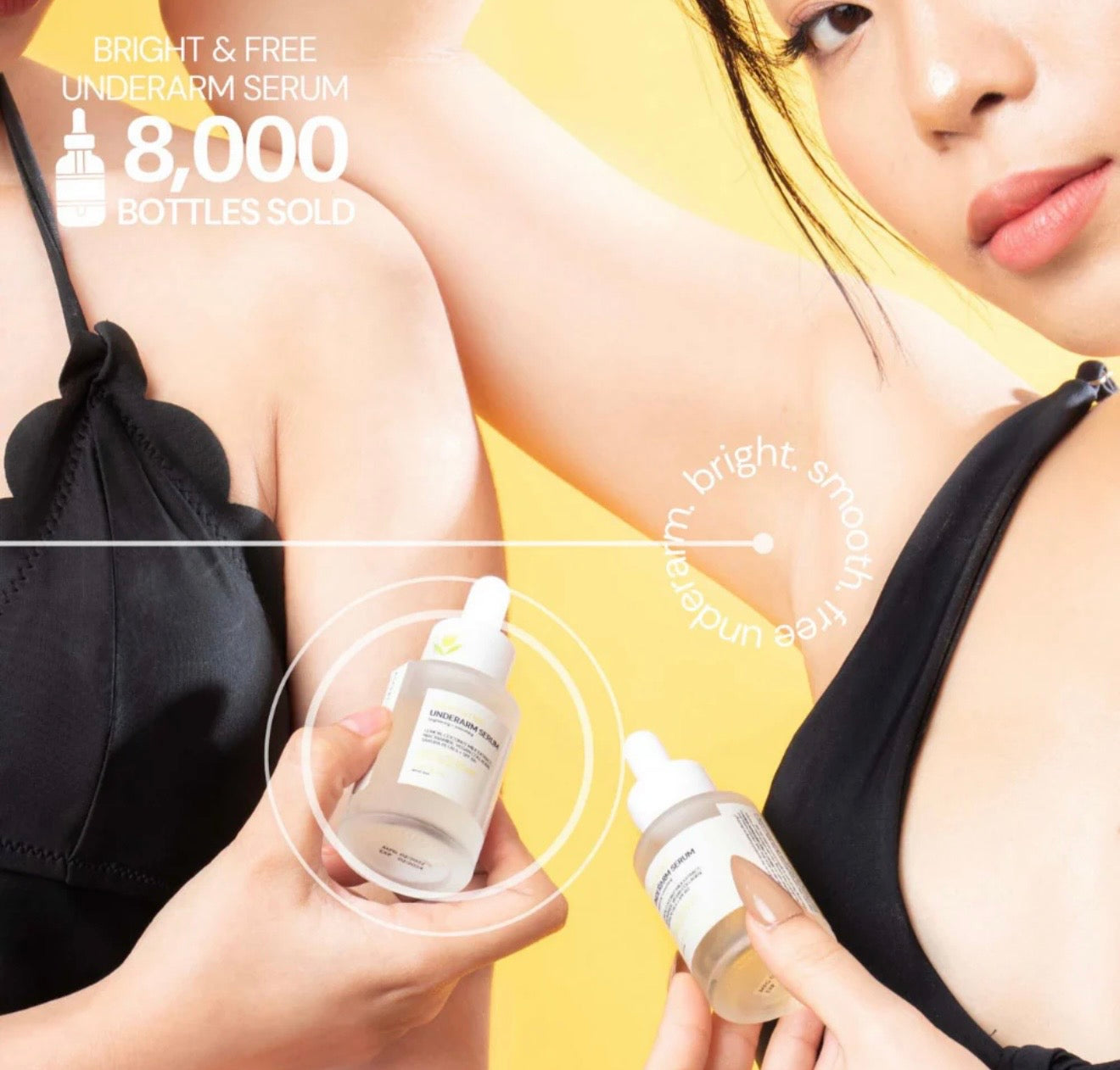 Catt & Co Bright & Free Underarm Serum, 30ml