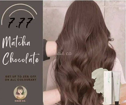 Bremod Hair Color Mathca Chocolate 3pcs (Colourant, Oxidizer, Serum)