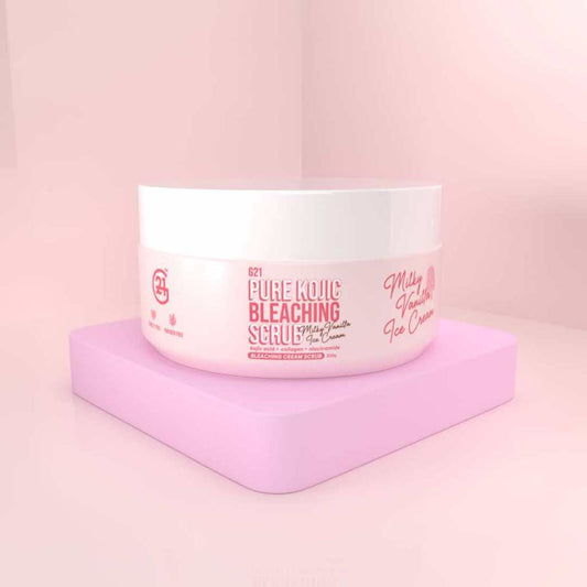 G21 PURE KOJIC BLEACHING SCRUB MILKY VANILLA ICE CREAM