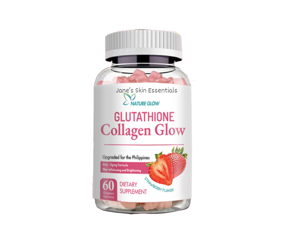 Nature Glow Glutathione Collagen Glow - Strawberry 60 Gummies