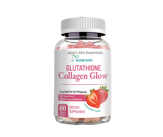 Nature Glow Glutathione Collagen Glow - Strawberry 60 Gummies