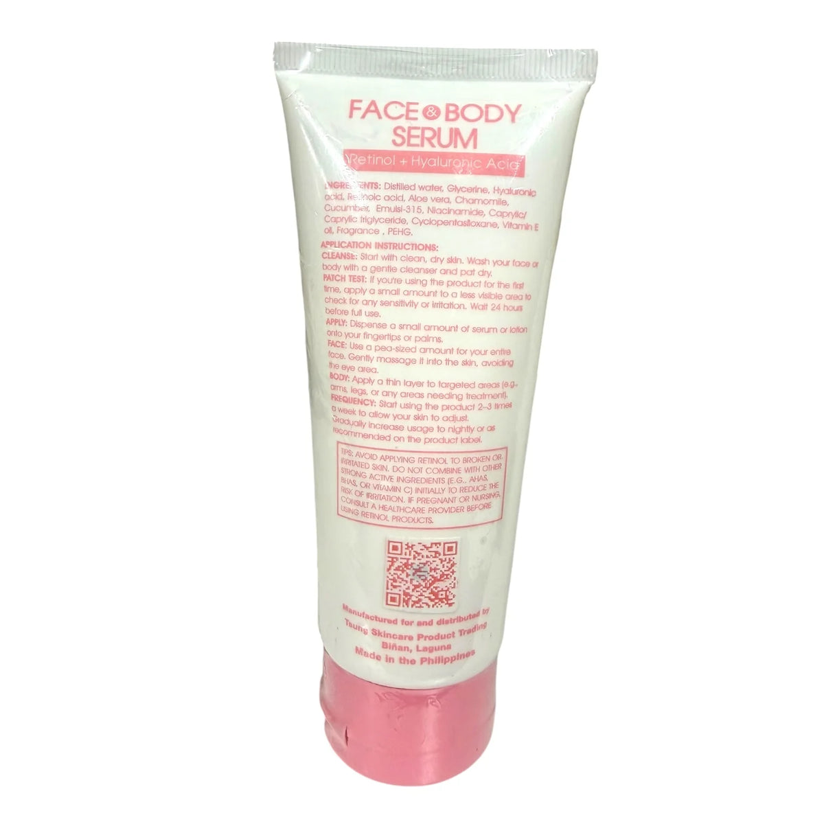 Ms. Tsung - Face and Body Serum - Retinol Hyaluronic Acid 100 ml