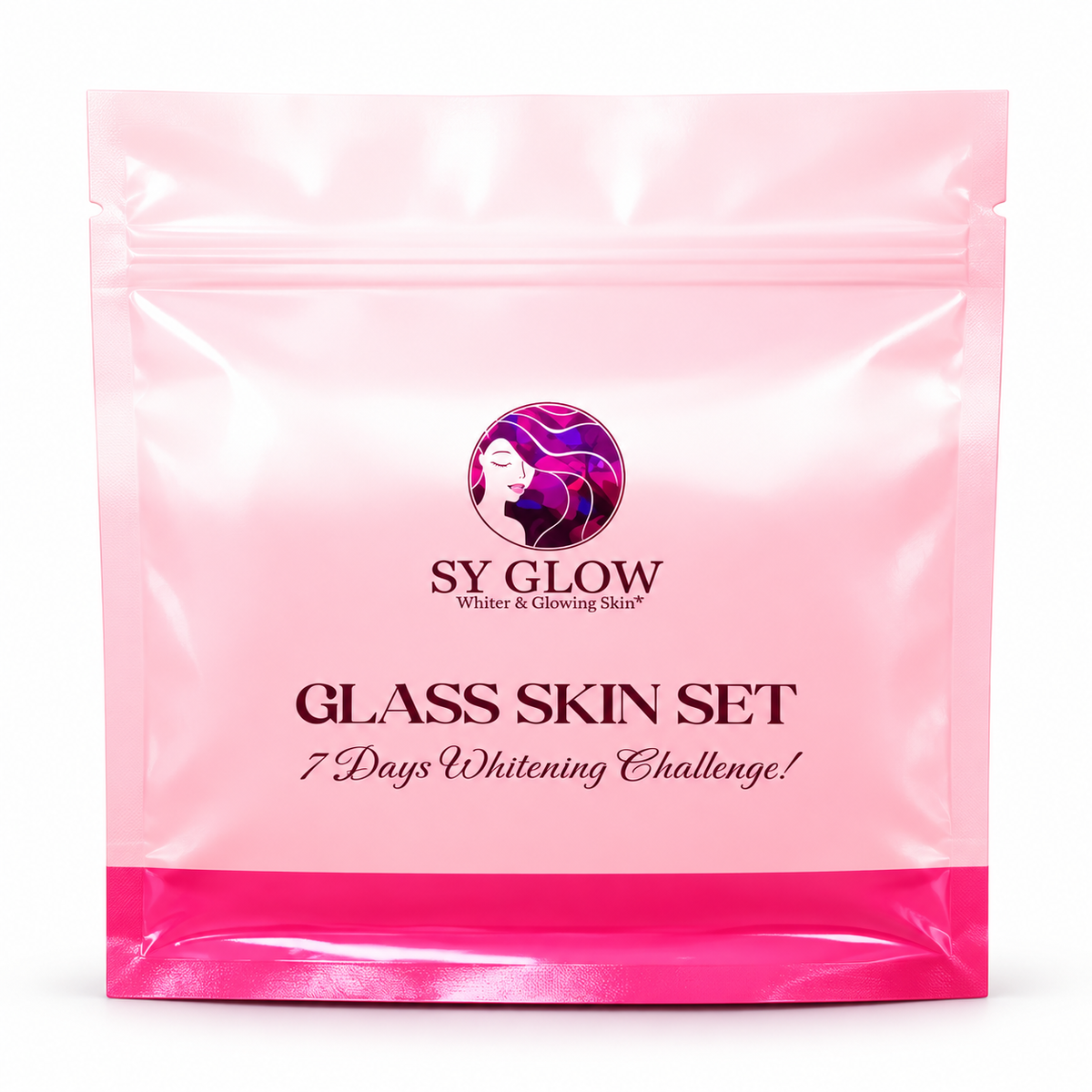 SY GLOW Glass Skin Set 7 Days Whitening Challenge